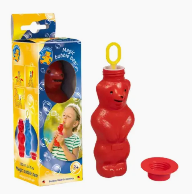 Sæbebobler med den magiske sæbeboble-bjørn