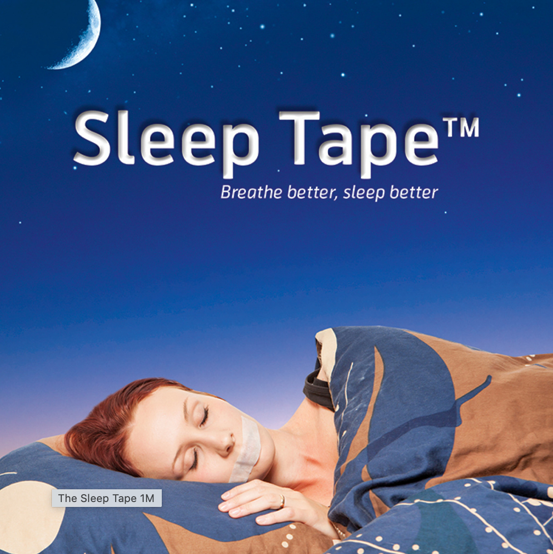 Mundtape - Sov bedre med korrekt vejrtrækning